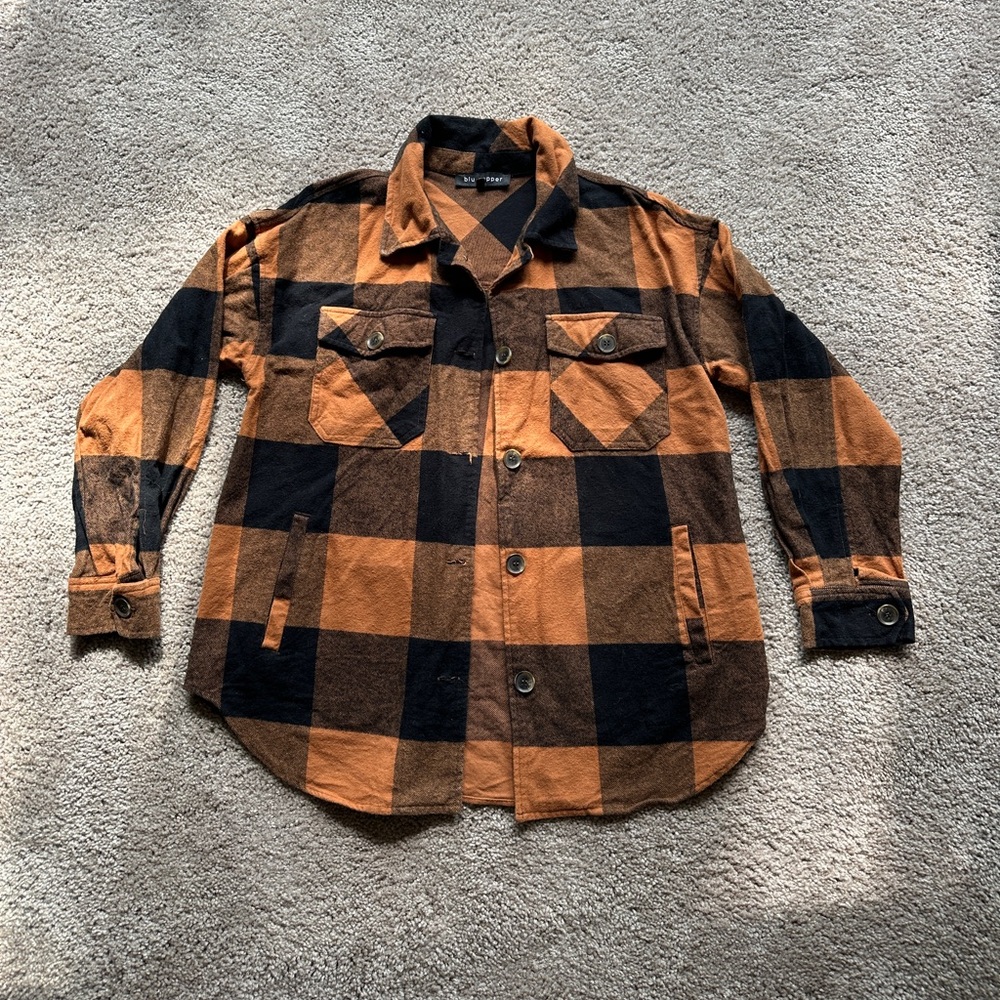 Blu Pepper flannel
